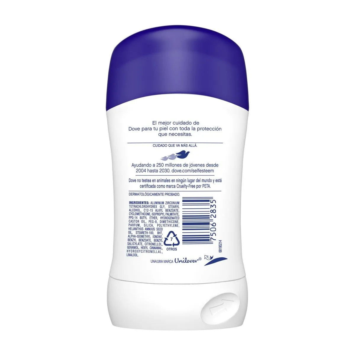 Antitranspirante Dove en Barra 48h Protección 45 g