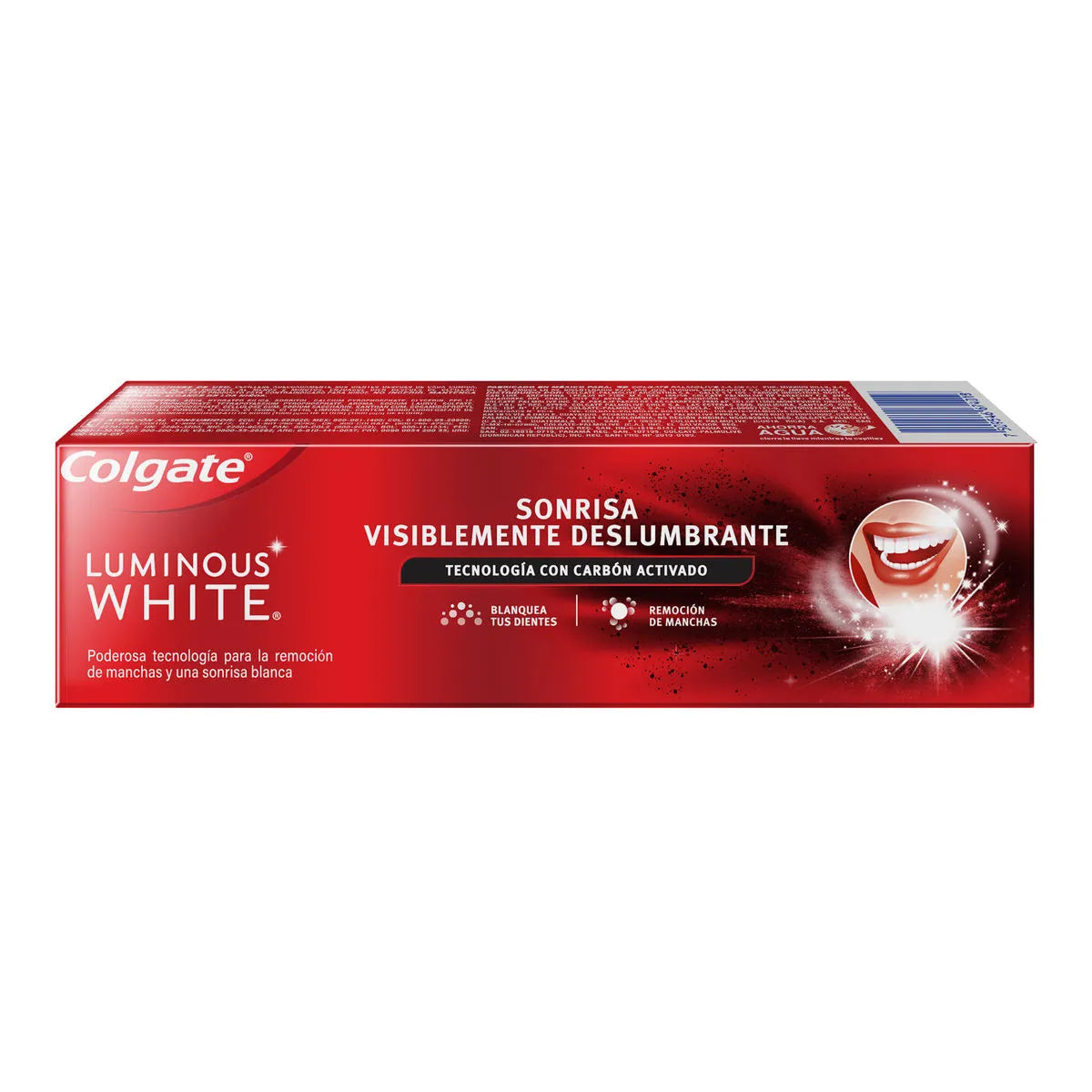 Crema Dental Colgate Luminous White Carbón Activado 66 mL