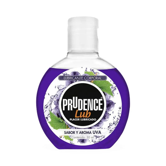Lubricante Corporal Sabor y Aroma Uva 30 mL | Prudence®
