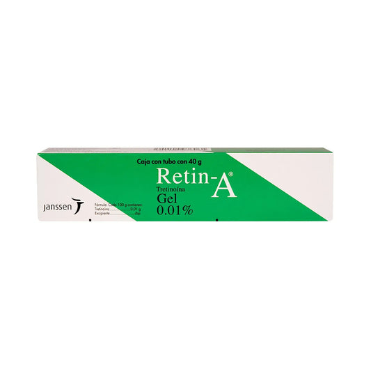 Retin-A® Gel, Tretinoína 0.01% 40 g | Janssen®