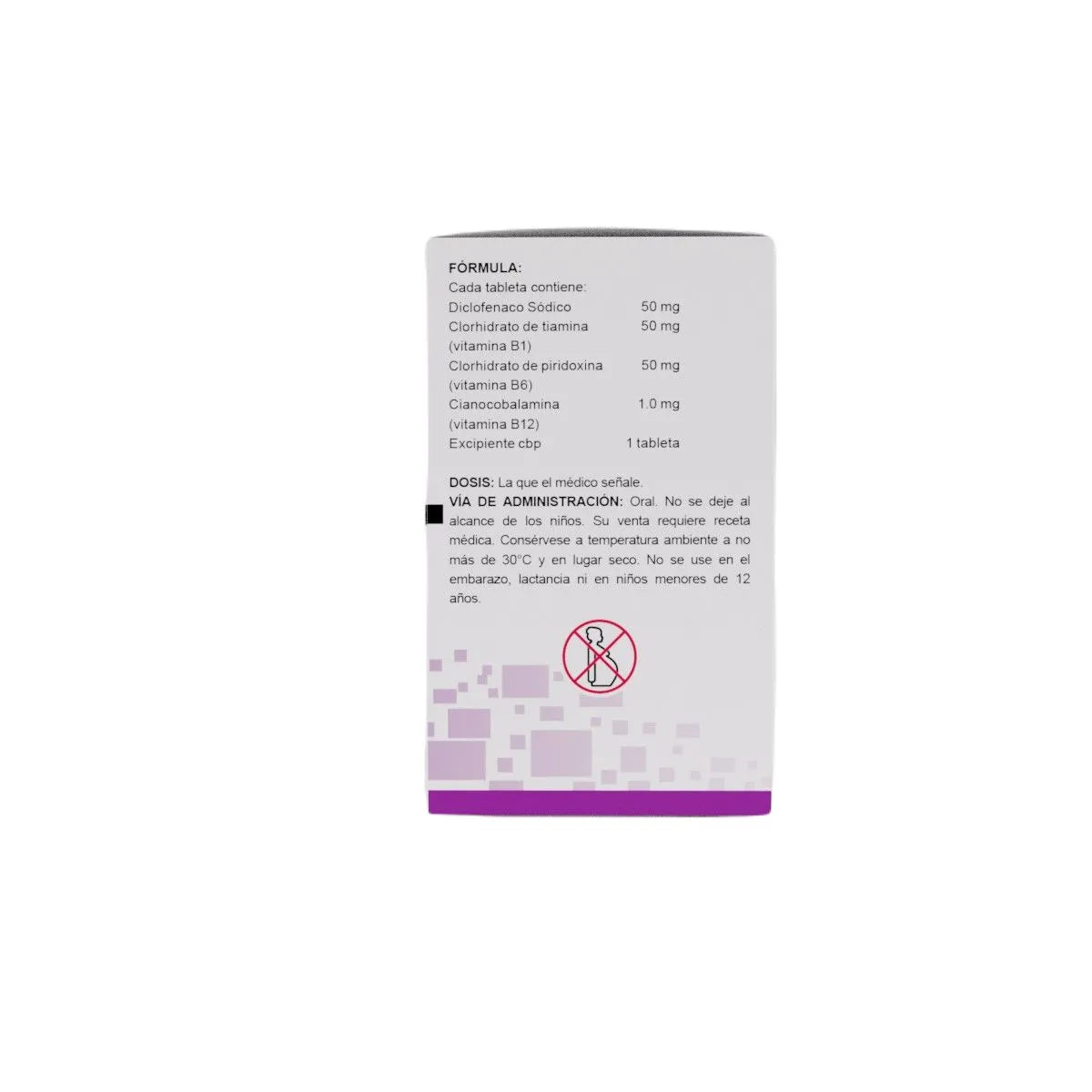 Diclofenaco, Complejo B 30 Tabletas | Ultra®
