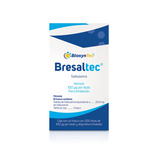 Bresaltecaerosol, Salbutamol 100 mg 200 Dosis | BiosynTec®