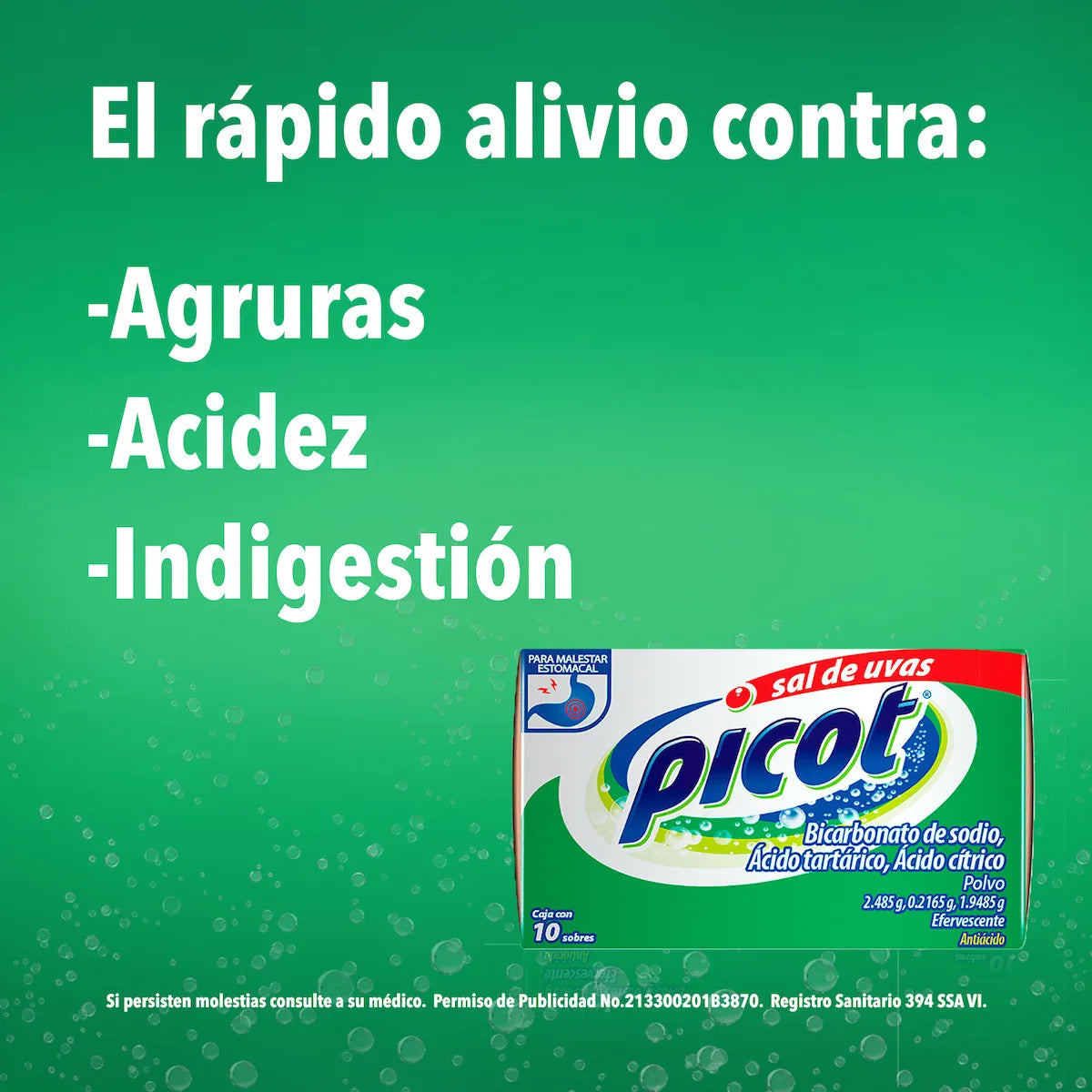 Sal de Uvas Picot® 10 Sobres