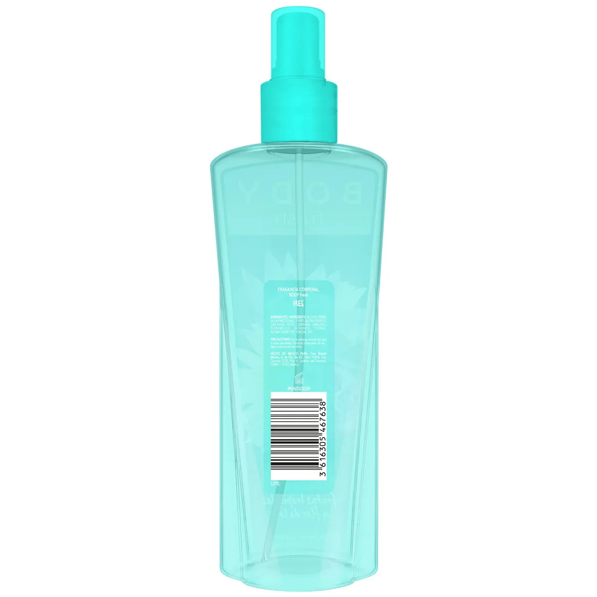 Fragancia Corporal Body Fresh Free Notas de Frutas Tropicales y Flor de Loto 236 ml | Coty®