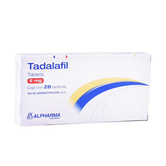 Tadalafil 5 mg 28 Tabletas | Alpharma®