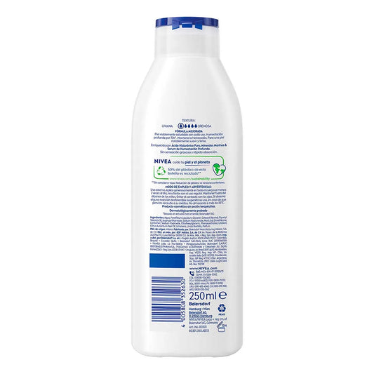 Crema Corporal Nivea Hidratación Express 72h 250 ml