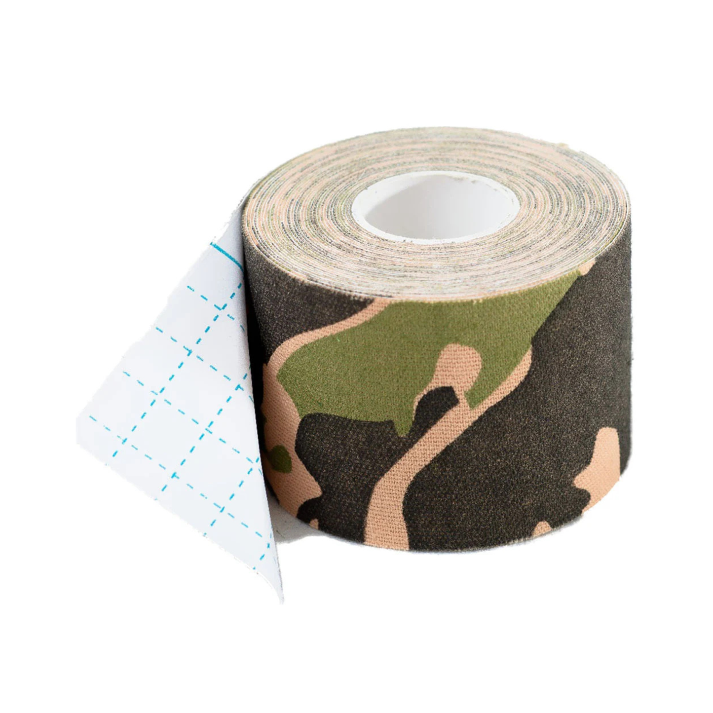Cinta Kinesio Color Camuflaje Verde | Super Confort®