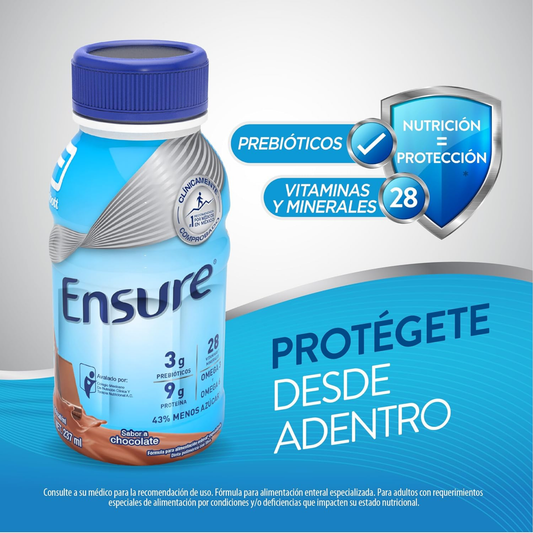 Ensure® Chocolate 237 mL Suplemento Alimenticio Líquido | Abbott®