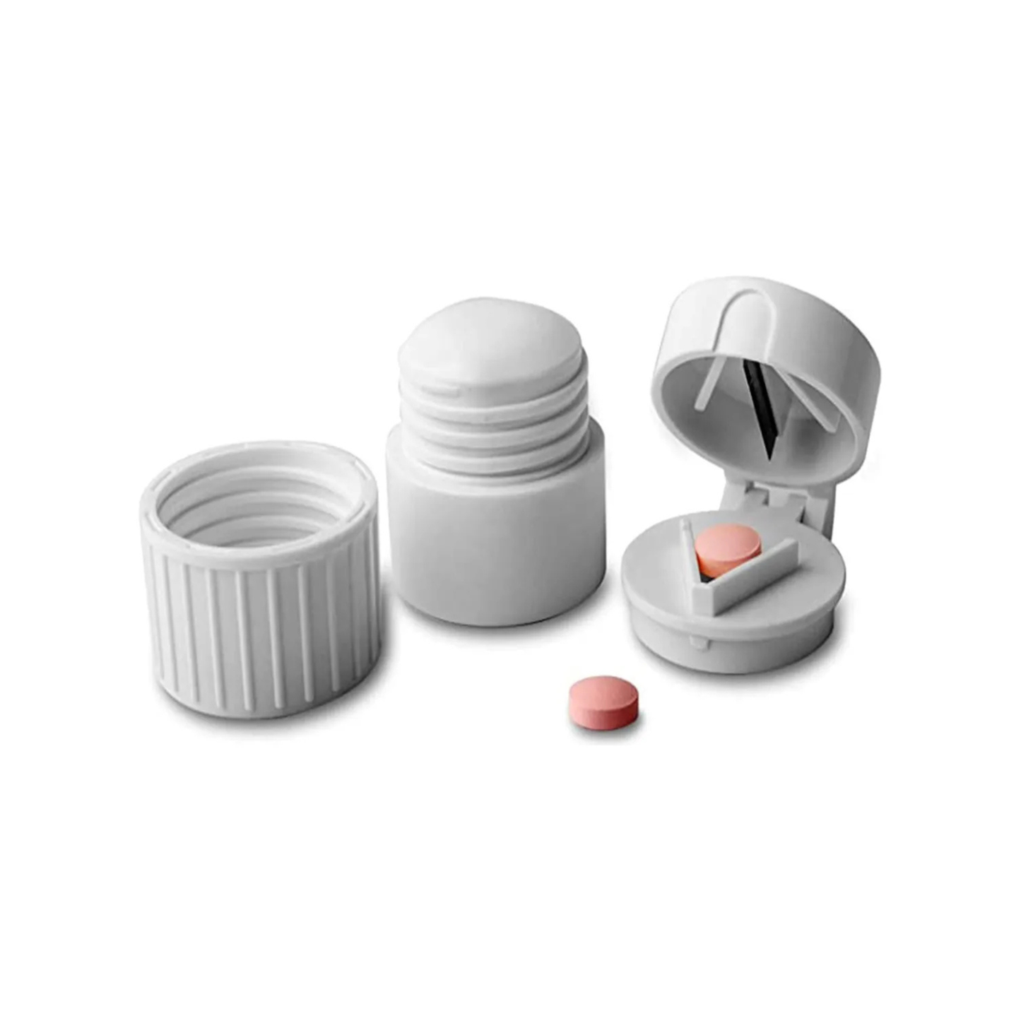Pastillero con Triturador y Cortador de Pastillas | Super Confort®