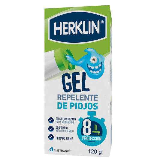 Gel Repelente Piojos Herklin 120 ml