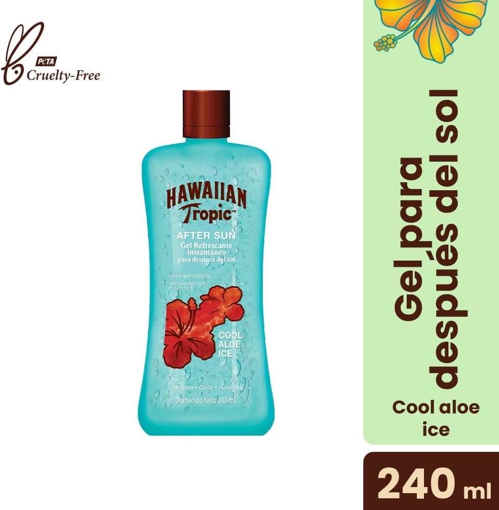 Hawaiian Tropic After Sun Cool Aloe Ice Gel Refrescante 240 mL