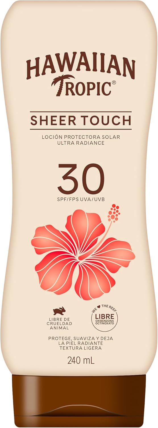Protector Solar Hawaiian Tropic Sheer Touch FPS 30 Loción 240 mL