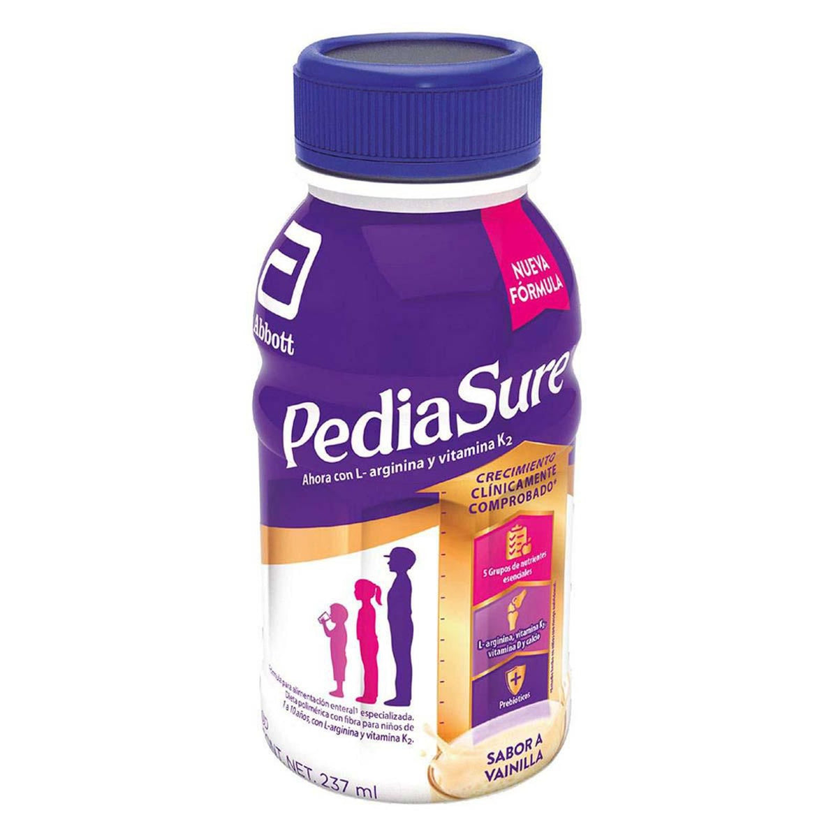 PediaSure® Plus Vainilla 237 mL Suplemento Alimenticio Líquido | Abbott®