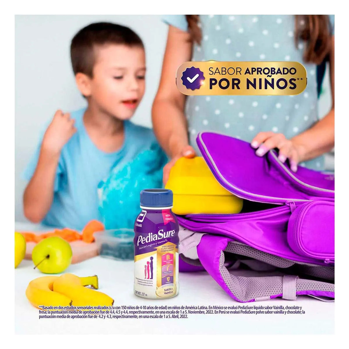 PediaSure® Plus Vainilla 237 mL Suplemento Alimenticio Líquido | Abbott®