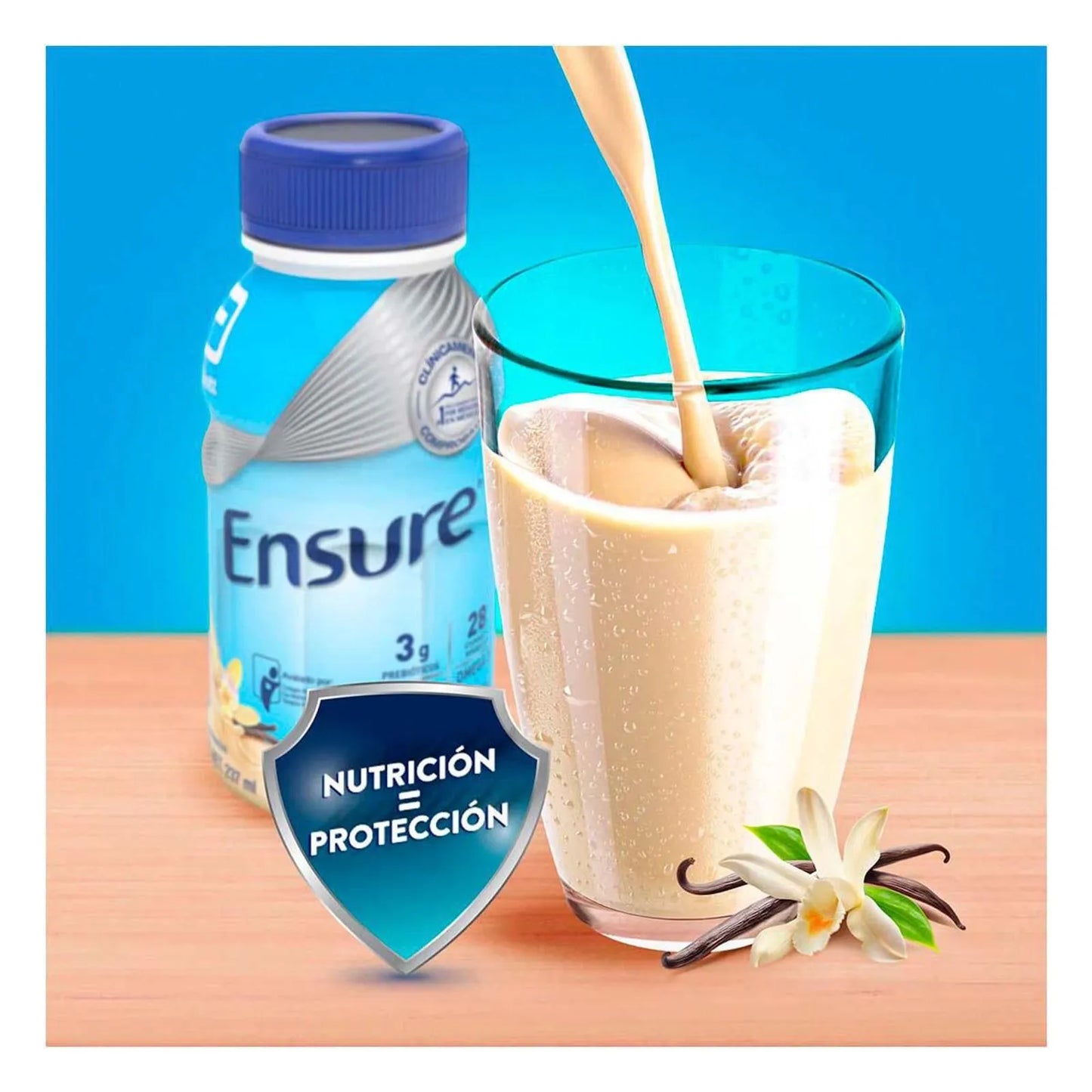 Ensure® Vainilla 237 mL Suplemento Alimenticio Líquido | Abbott®