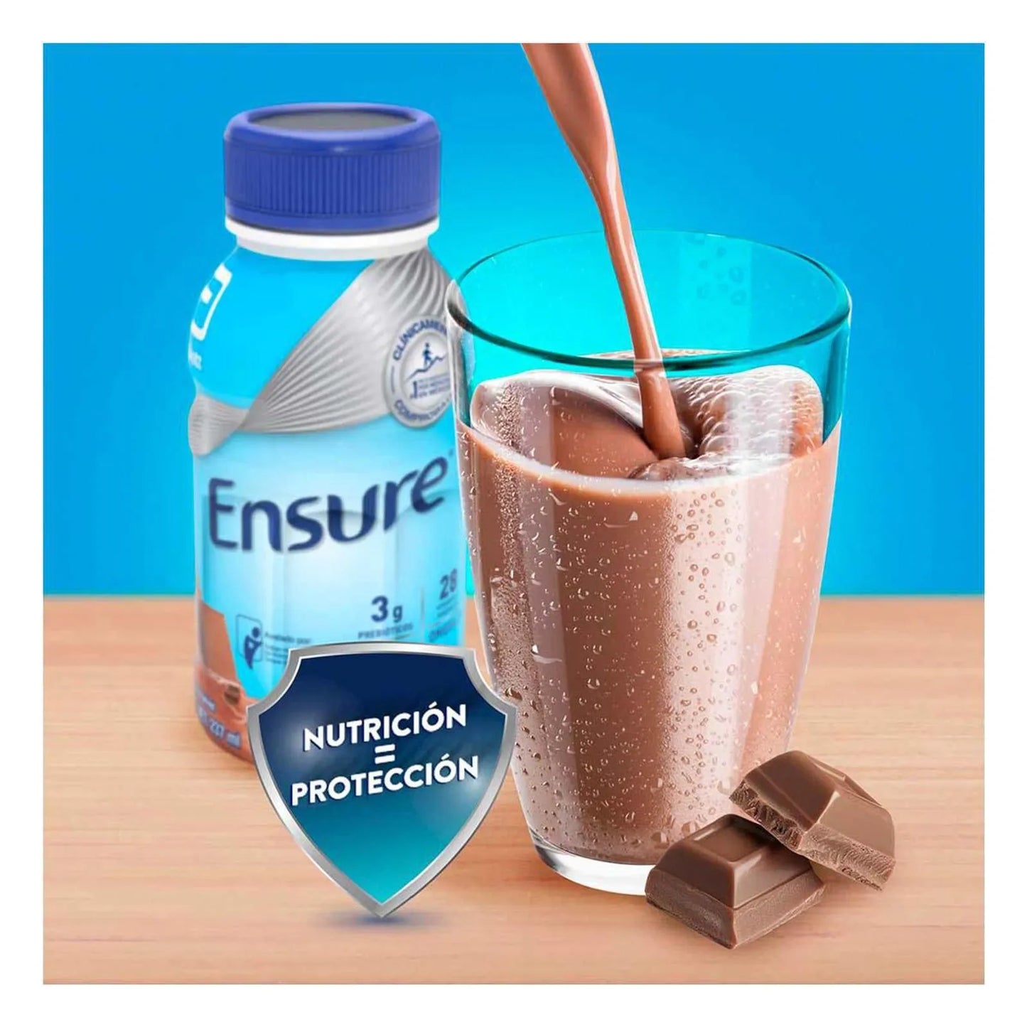Ensure® Chocolate 237 mL Suplemento Alimenticio Líquido | Abbott®