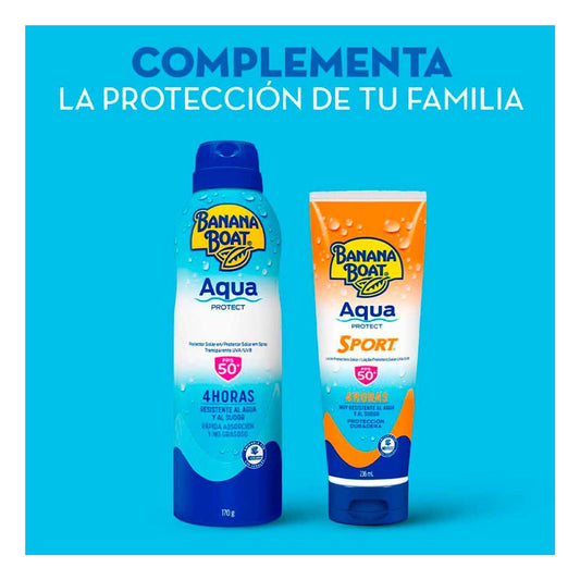 Banana Boat Aqua Protect FPS 50+ Protector Solar en Spray 170 g