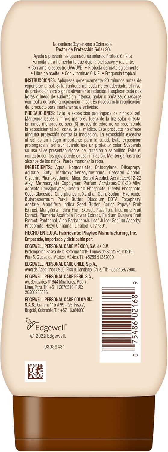 Protector Solar Hawaiian Tropic Sheer Touch FPS 30 Loción 240 mL