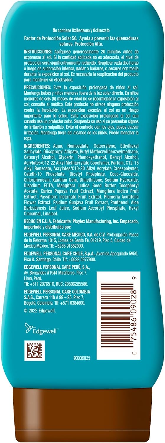 Hawaiian Tropic Island Sport FPS 50 Loción Protectora Solar Ultralight 240 mL