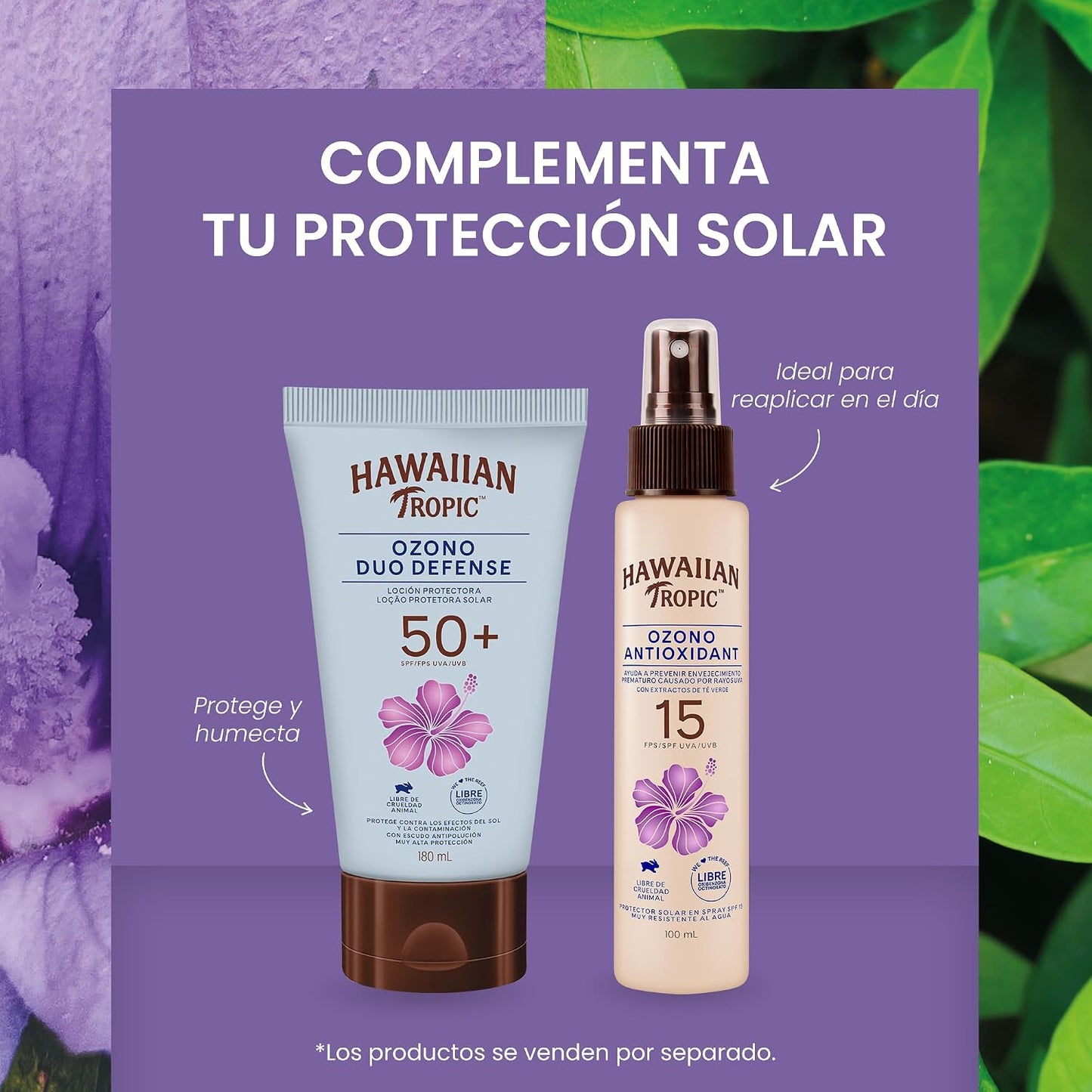 Hawaiian Tropic Ozono Antioxidant FPS 15 Protector Solar en Spray 100 mL