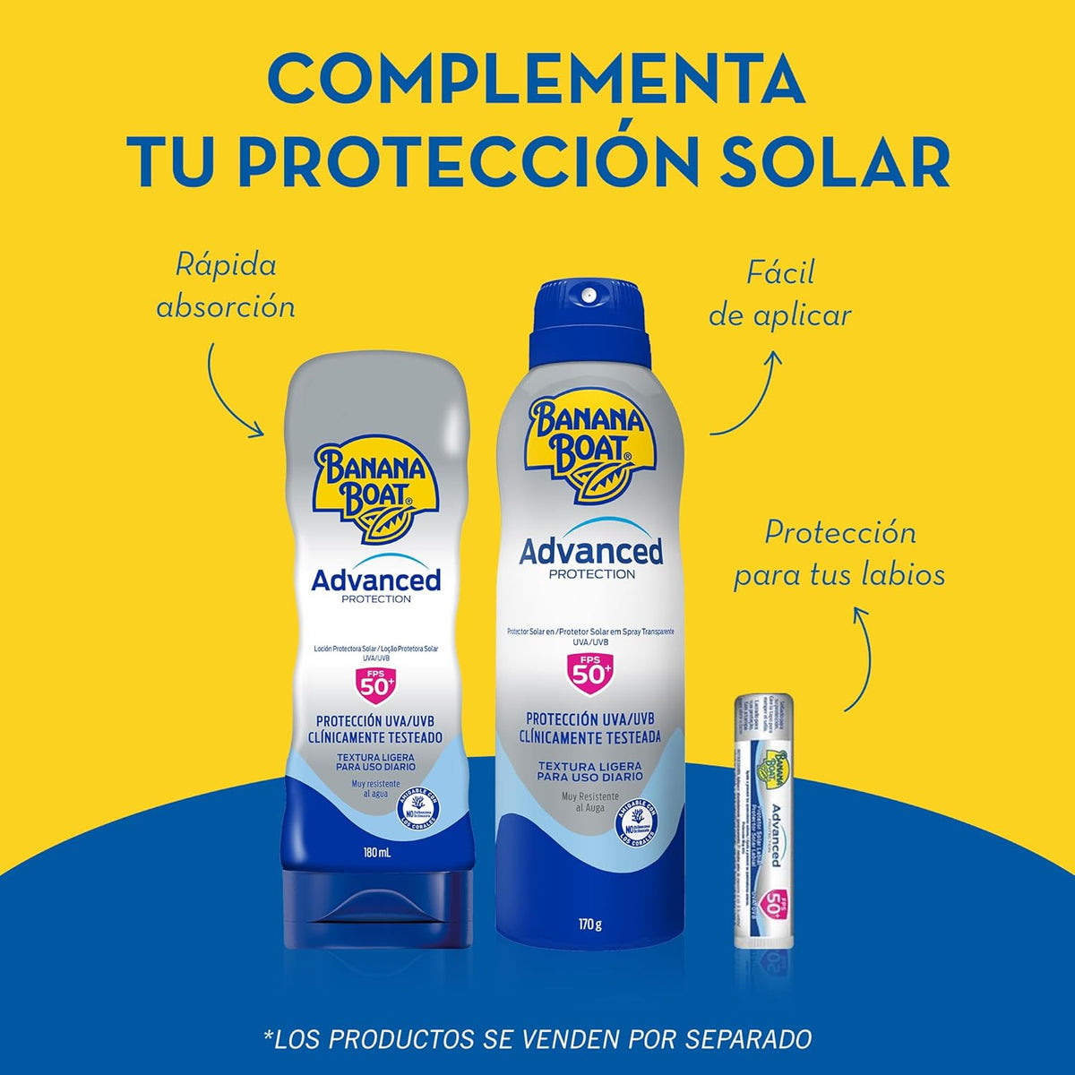 Banana Boat Advanced Protection FPS 50+ Protector Solar en Spray 170 g