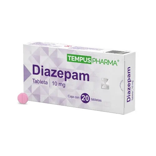 Diazepam 10 mg 20 Tabletas | Tempus Pharma®