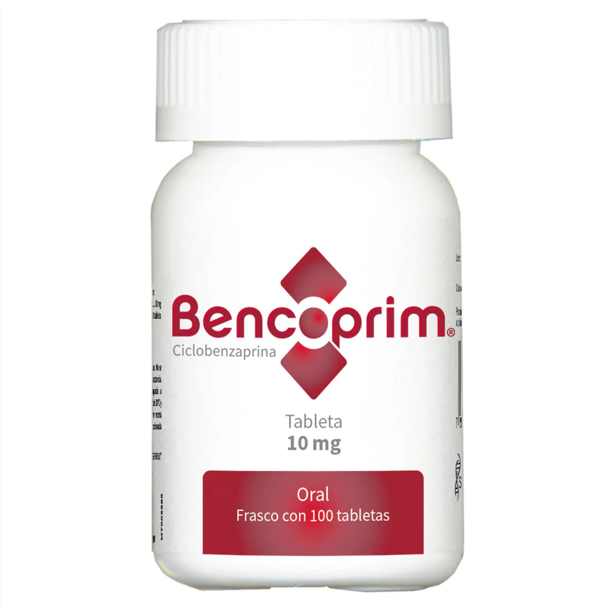 Bencoprim®, Ciclobenzaprina 10 mg 100 Tabletas | Serral®