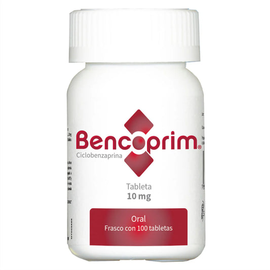 Bencoprim®, Ciclobenzaprina 10 mg 100 Tabletas | Serral®