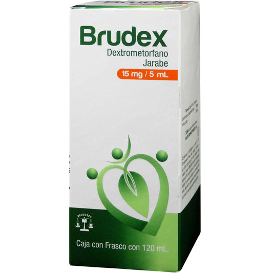 Brudex, Dextrometorfano 10 mg/5 ml 120 ml Jarabe
