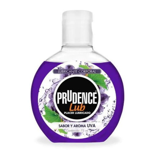 Lubricante Corporal Prudence Lub Sabor y Aroma Uva 75 mL