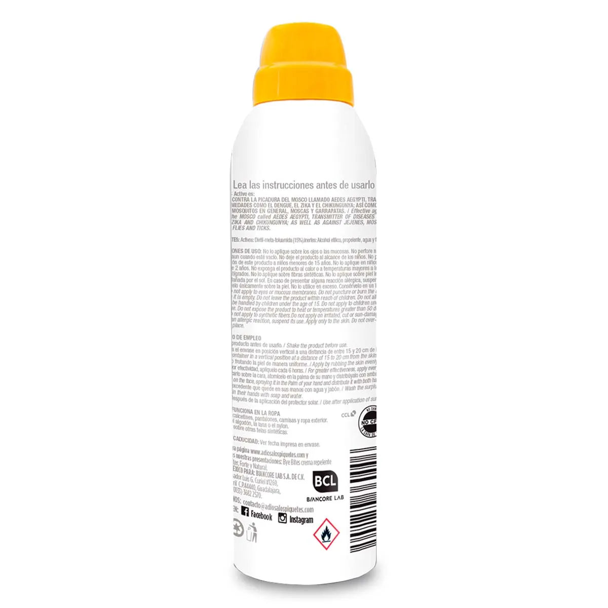 Repelente Bye Bites! Active Aerosol 170 mL