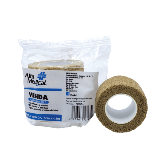 Venda Autoadherente 5 cms X 4.5 mts Alfa Medical