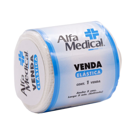 Venda Elástica 5 cm x 5 m 1 Pieza | Alfa Medical®