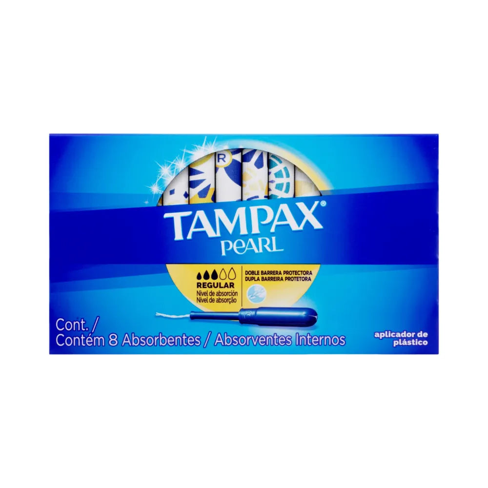 Tampones Tampax Pearl Regular 8 Piezas