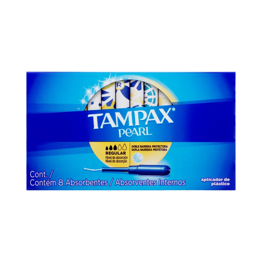 Tampones Tampax Pearl Regular 8 Piezas