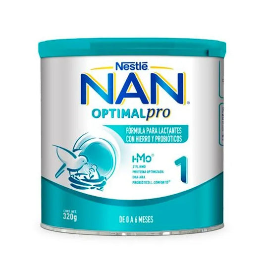 Leche en Polvo NAN Optimal Pro 1 Lata 320 g | Nestlé®