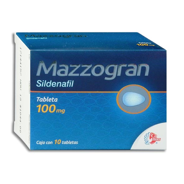 Mazzogran, Sildenafil 100 mg 10 Tabletas | Collins®