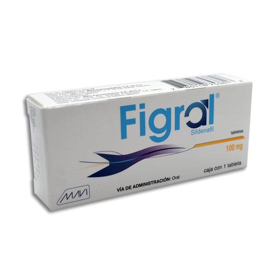 Figral®, Sildenafil 100 mg 1 Tableta