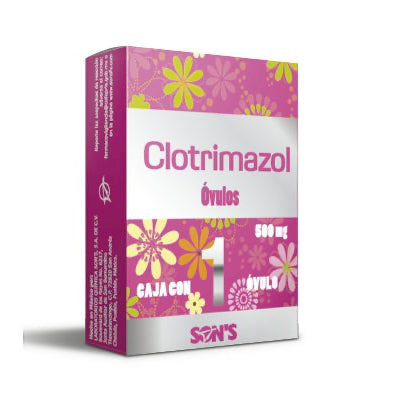 Clotrimazol 500 mg 1 Óvulo | Química Son’s®