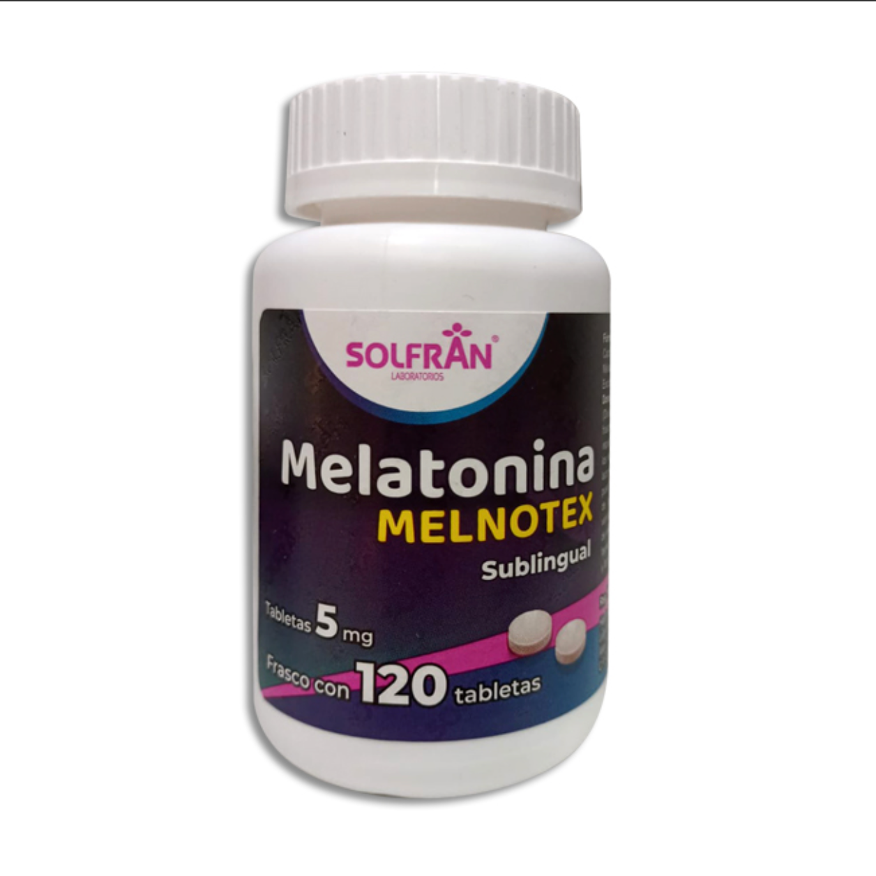 Melnotex 5 mg 120 Tabletas Sublinguales