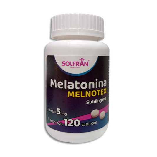 Melnotex 5 mg 120 Tabletas Sublinguales