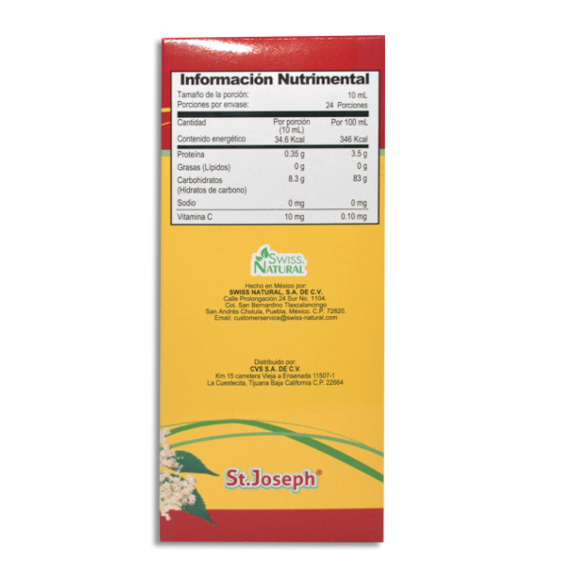 St. Joseph Jarabe Natural 240 ml