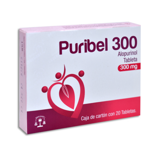 Puribel 300, Alopurinol 300 mg Tabletas | Bruluart®