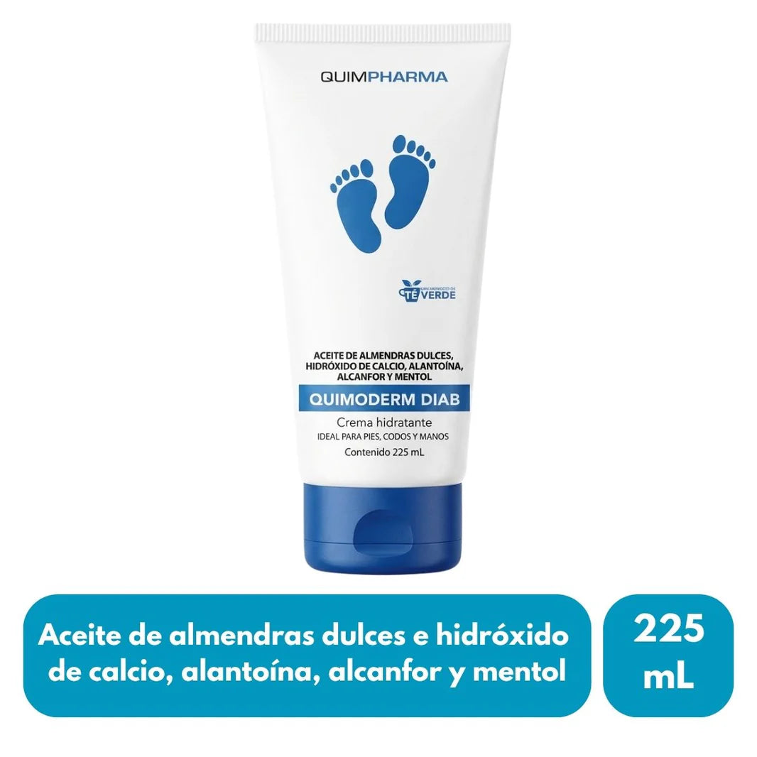 Quimoderm Diab Crema Para Diabéticos 225 ml | Quimpharma®