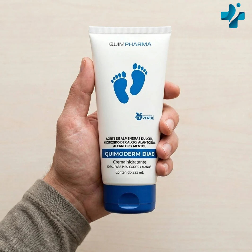 Quimoderm Diab Crema Para Diabéticos 225 ml | Quimpharma®