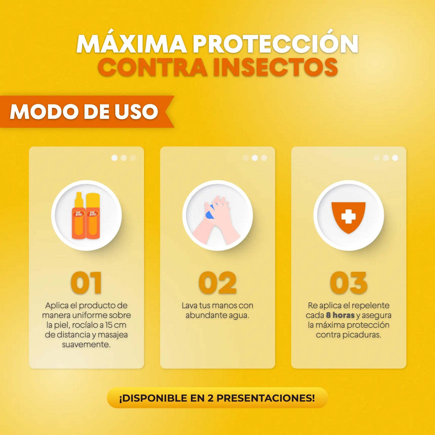 Repelente Bye Bites! Forte Spray 100 mL