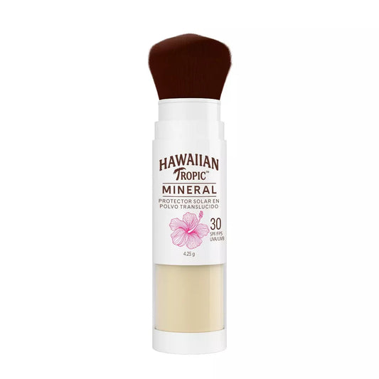 Protector Solar en Polvo Hawaiian Tropic Mineral Brush FPS 30 4.25 grs