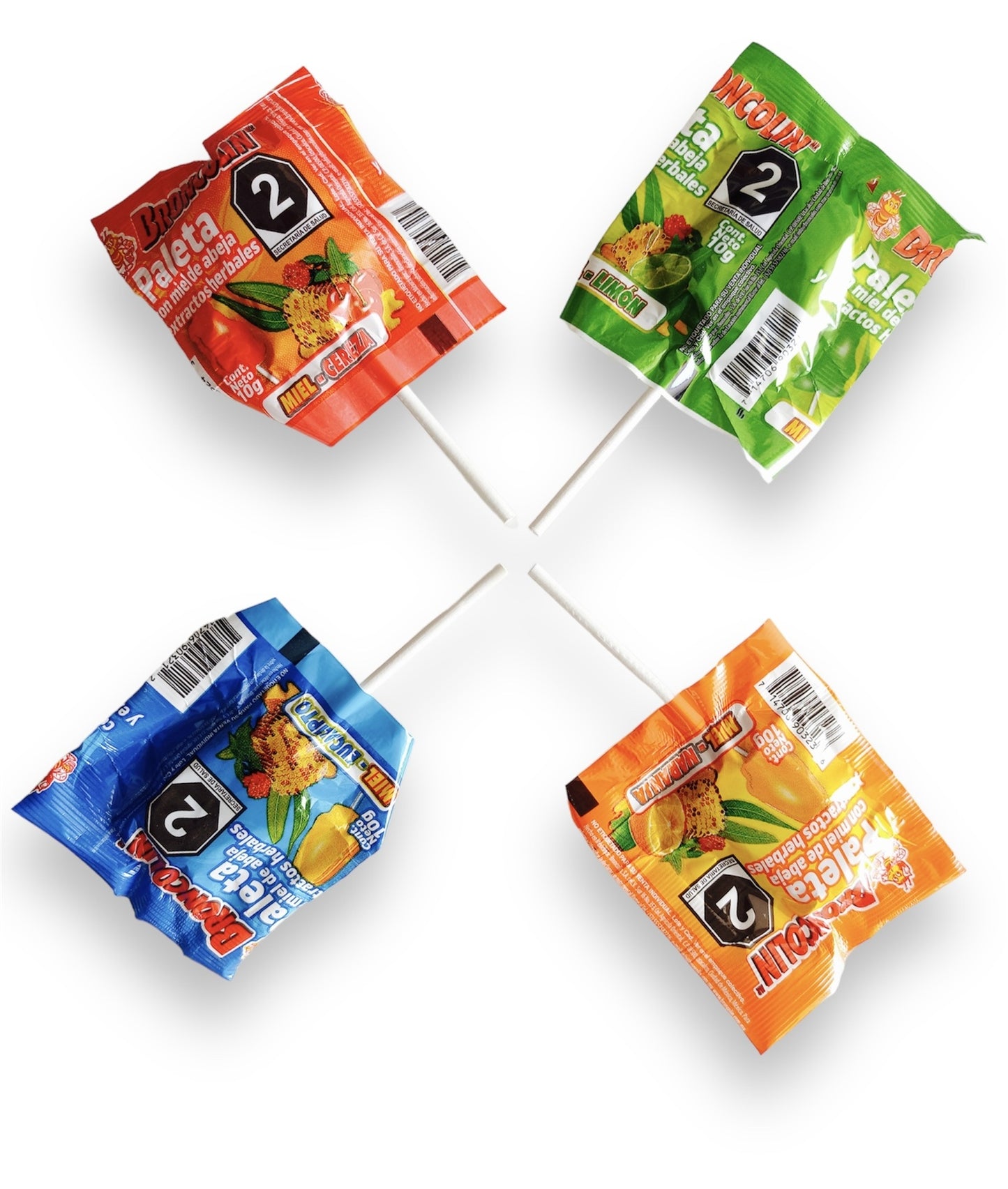 Paleta Broncolin Mix Vitrolero 50 Paletas