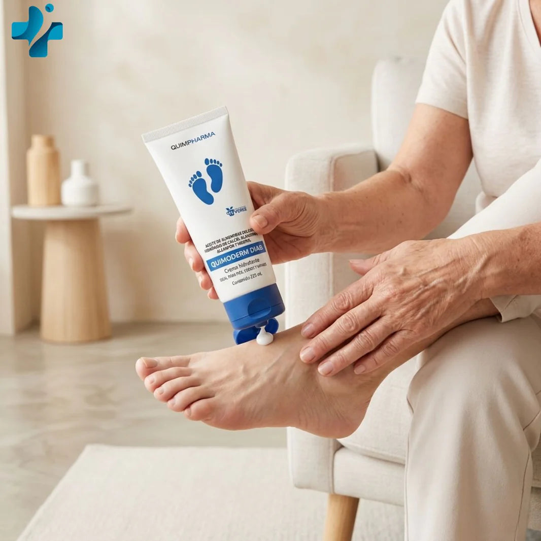 Quimoderm Diab Crema Para Diabéticos 225 ml | Quimpharma®