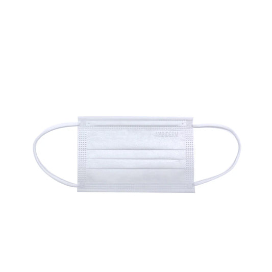 Cubrebocas Infantil Blanco Con 3 Capas | Ambiderm®